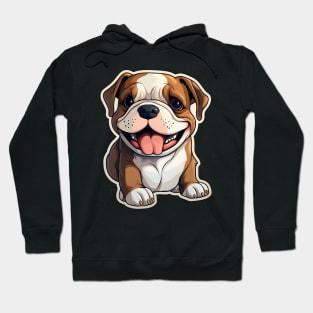 Cute Bulldog Dogs Funny English Bulldog Hoodie